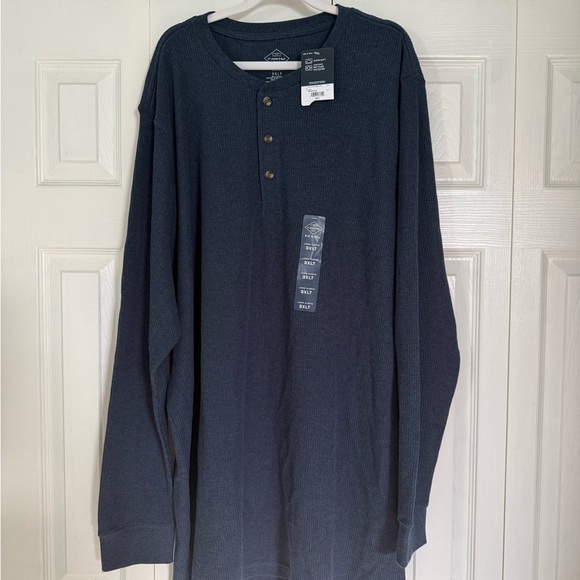 St. John's Bay Other - St. John's Bay Dark Blue Long Sleeve Henley